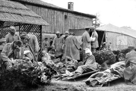 World War I. After the battle of Champagne (1915)