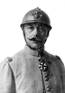 Première Guerre Mondiale. Portrait du général Humbert (1918)