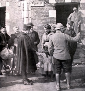 World War I. Liberation of Roye (1917)