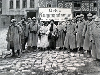 World War I. Liberation of Roye (1917)