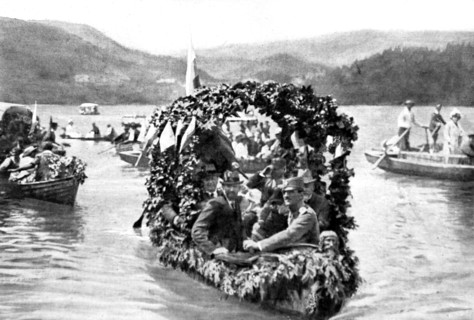 Triumphal voyage of Prince-regent Alexander of Yugoslavia in Croatia and Slovenia (1920)