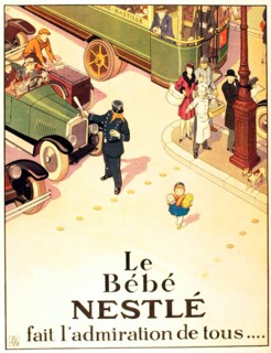 Publicité pour le lait "Nestlé" (1929)
