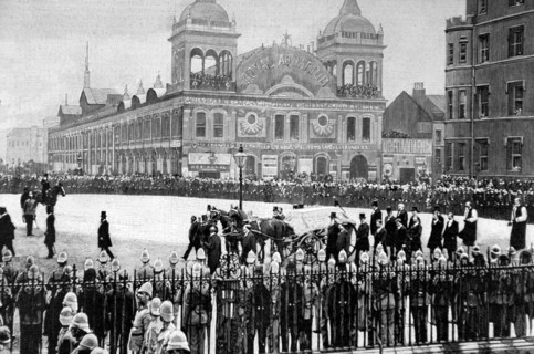 A Londres, funérailles de Gladstone à Westminster (1898)