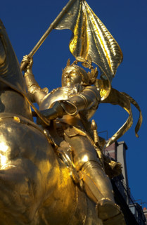 Frémiet, equestrian statue of Joan of Arc