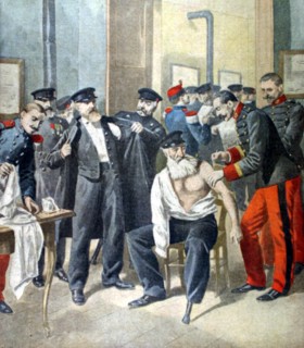 Les invalides de guerre vaccinés contre la variole, du 30 décembre 1900
