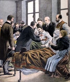 Courrière mining disaster: Pruvost and Nény receiving the Cross of the Legion of Honor (1906)