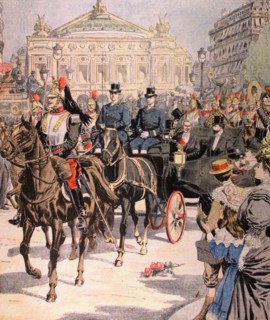 Visit of HRM Sisowath, king of Cambodia, to Paris (1906)