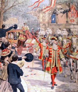 Wedding of the King of Spain, Alfonso XIII, in Madrid (1906)
