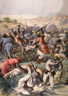 Défaite anglaise sur la côte occidentale d'Afrique, du 12 mars 1894