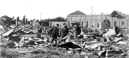 Boer War.
Explosion of the Johannesburg arsenal, 4-24-1900