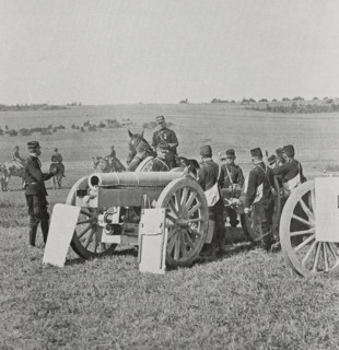 French military maneuvres, 1906