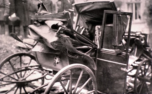 Attentat anarchiste contre M. Stolypine, en Russie le 25 août 1906