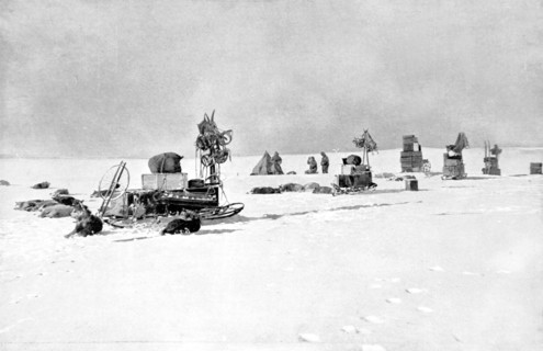 Expédition norvégienne au pôle Sud dirigée par Roald Amundsen en 1911-1912.