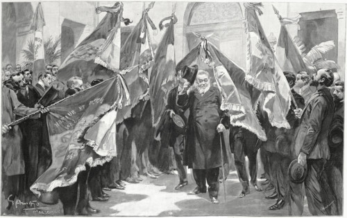 Arrival of President Paul Krüger in Marseille, 1900