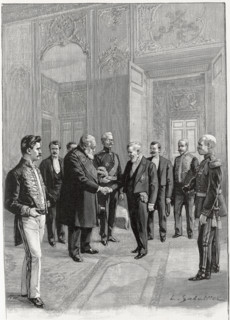 Arrival of President Krüger in Paris, 1900
