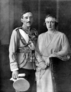 Portrait of Alexander I and Princess Maria of Rumania (1922)