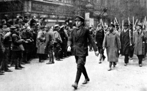 Formation of a Red Army in Hungaria, in 1919