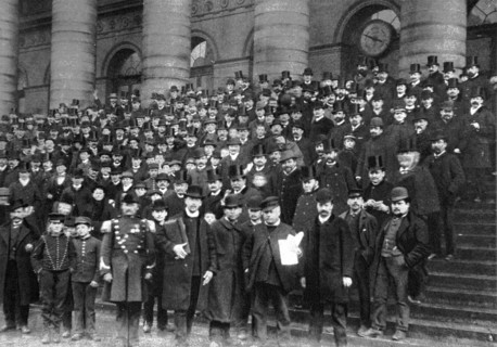 The Stock Exchange in Paris, 1891