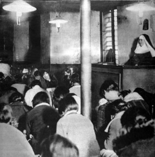 Prison de femmes de Saint-Lazare à Paris, en 1929