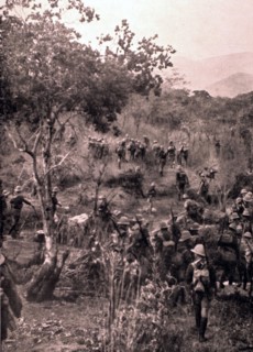 Première Guerre Mondiale. 
La conquête des colonies africaines de l'Allemagne (1916).