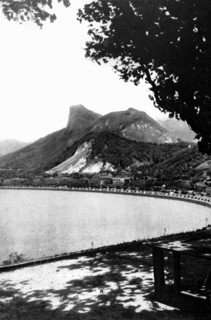 La baie de Rio de Janeiro au Brésil, en 1926.