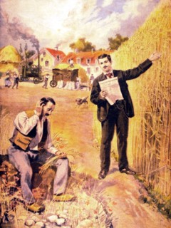 Publicité pour le journal "L'Agriculture moderne"