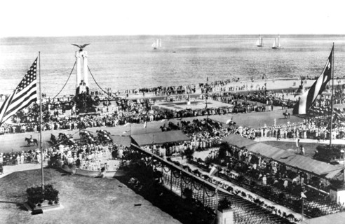 Celebration of the Cuban independence at Havana (1928)