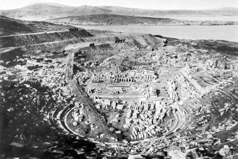 Greece. Excavations at Delos (1928)