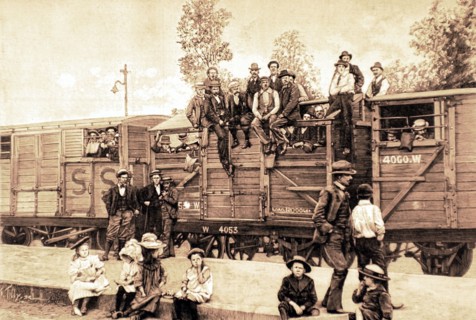 Boer War. Exodus of the British