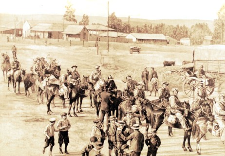 Guerre du Transvaal. La cavalerie boer (1900)