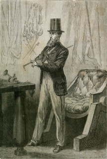 Jules Verne, 'From the Earth to the Moon':
President Barbicane