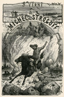 Jules Verne, "Michel Strogoff. De Moscou à Irkoutsk" (frontispice)