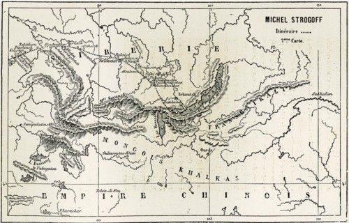 Jules Verne, "Michel Strogoff. De Moscou à Irkoutsk" (illustration)