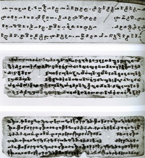 Khotanese, Sanskrit and Kuchean manuscripts