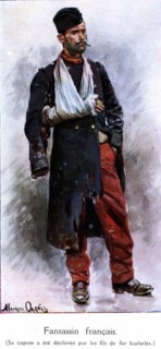 Fantassin français de la 1ère Guerre mondiale