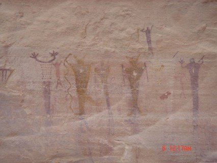 Pictographes archaïques indiens - Utah - USA