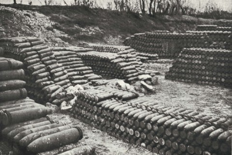 Amunition supplies for the Battle of Verdun