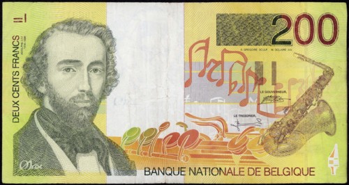 Billet de 200 Francs belges