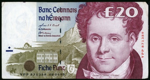 Billet de 20 Livres Irlandaise