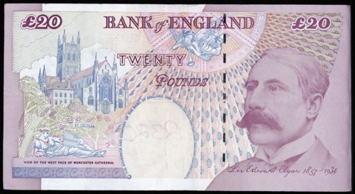 Billet de 20 Livres Sterling