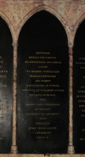 Plaque funéraire de René Descartes