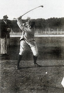 L'américain Charles E. Sands aux Jeux Olympiques à  Paris, en 1900.