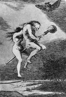 Goya, Two witches fly to Blocksberg