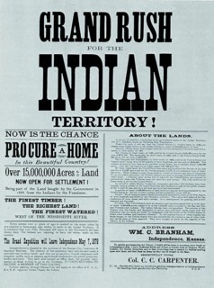Appel au "Grand Rush sur le territoire des Indiens"