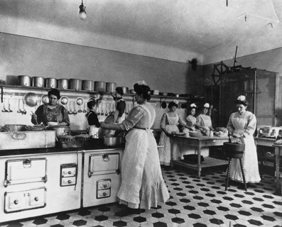 1ère décennie du 20e siècle / La cuisine en 1900