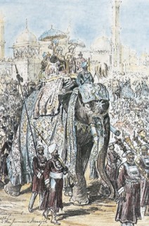 Coronation in Dehli