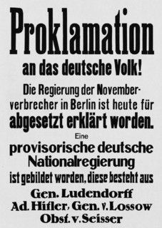 Germany / Munich / Putsch of the National Socialists