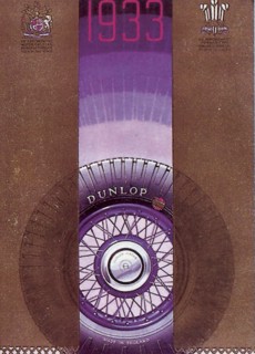 Automobile advertisement 1933