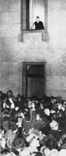 L'Allemagne fête l'arrivée au pouvoir d'Hitler. 30 janvier 1933.