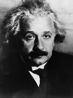 Portrait d'Albert Einstein